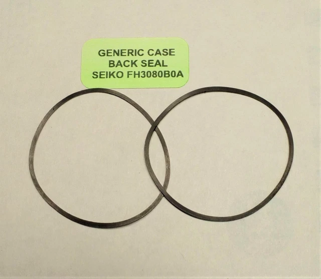 Seiko RUBBER CASE BACK GASKET FITS 8222-7000 SEIKO FH2881B01 Genuine New UK