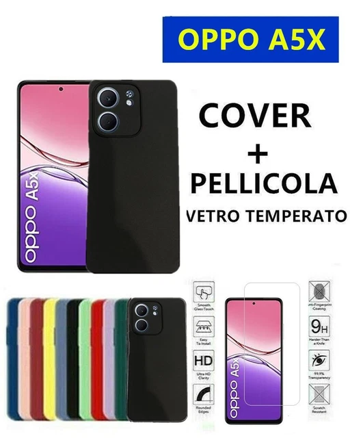 Custodia In Silicone Trasparente Per OPPO Reno 8 Lite 5G Design