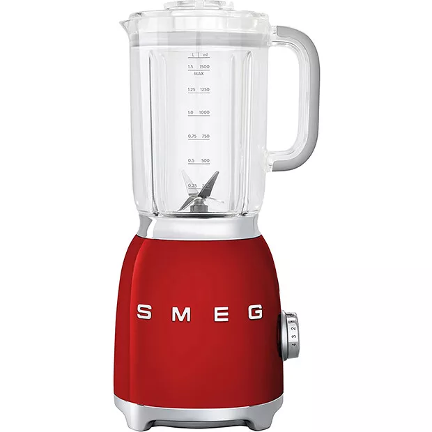 SMEG BLF01RDEU Frullatore da Tavolo Color Rosso Velocità 800 W