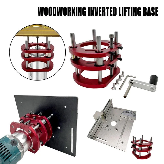 Woodworking Router Plunge Base Router Lift Engraving Motor GXAU Tool S9O5