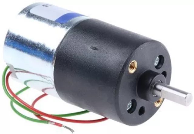 1 x Mikromotoren, 6 V DC, 20 Ncm, gebürsteter DC-Getriebemotor, Ausgangsgeschwindigkeit 4 U/min