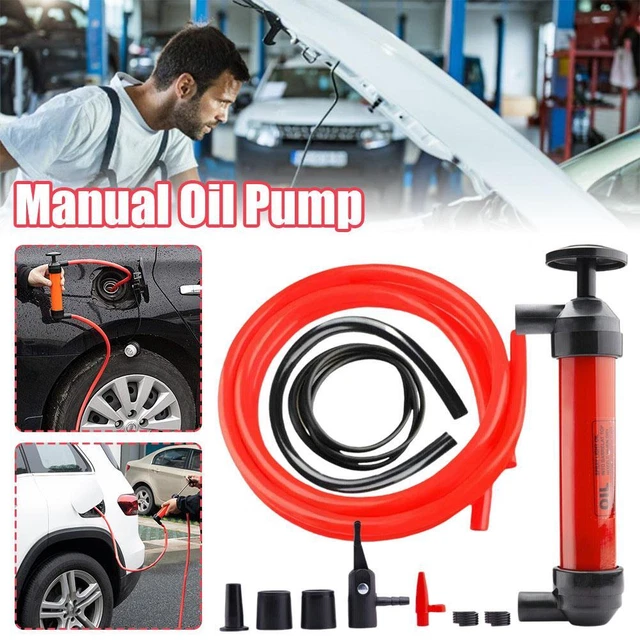 Multifunctional Liquid Transfer, Hand Pump for Gas, Oil, Air, and Other Fluids