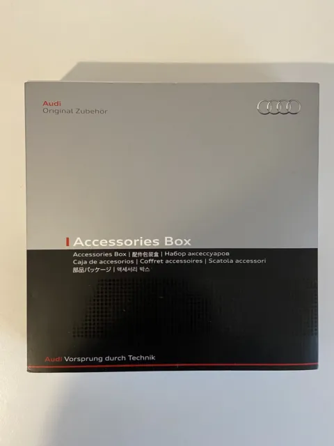 Audi ACCESSORIES BOX originale nuovo accessori USB copertura valvole scheda SD