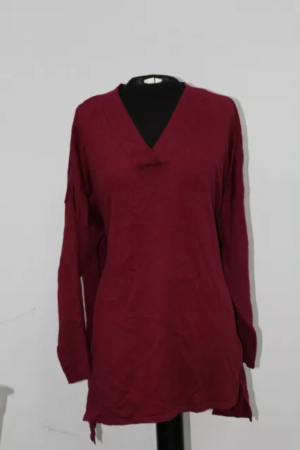 Style & Co. Women's High-Low Over-Sized Tunic Top (Plum Tart, XL)