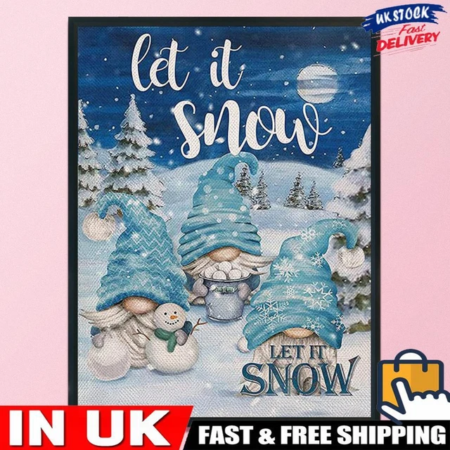 Christmas Goblin Full Cross Stitch 11CT Cotton Thread DIY Counted Embroidery Kit