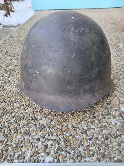 2 WK. Stahlhelm,Helmet,Casque ssh39,ssh40 Russland