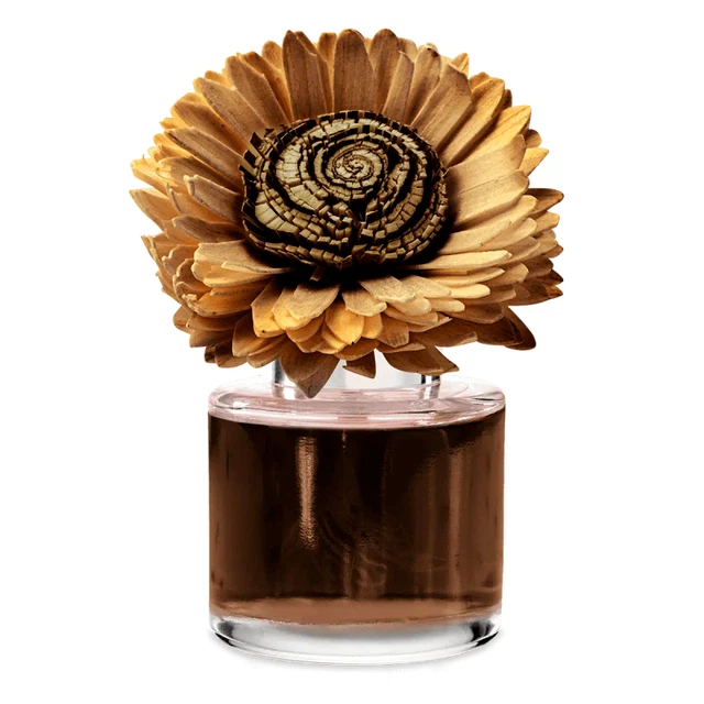 Scentsy Cashmere Leaves Fragrance Flower New Box Stunning Sunflower