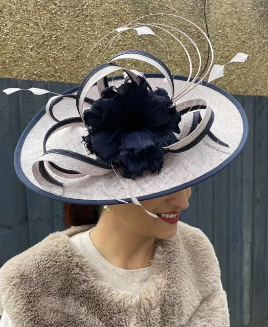Navy Occasion Hat FOR SALE PicClick UK