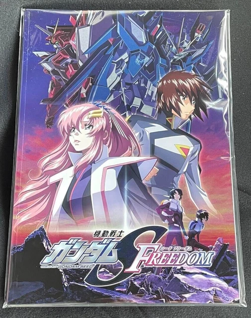 GUNDAM SEED FREEDOM 2024 Movie Theater Limited Deluxe Pamphlet from