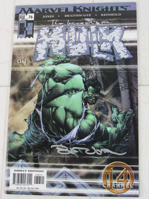 The Incredible Hulk #76 Oct. 2004 Marvel Comics Signed