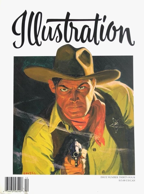 Illustration Magazine Volume 9, Issue 34, 2011, Tom Lovell Illustration Magazine Volume 9, Issue 34, 2011, Tom Lovell