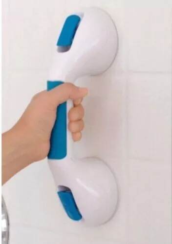2 x Super Grip Bathroom Suction Mount grab Handles, No screws required