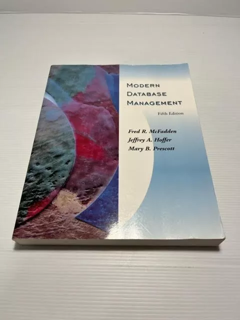 Modern Database Management 5th Edition by F McFadden et al - Paperback Textbook