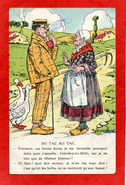 cpa 54 Humoristic - Colombey-les-Belles