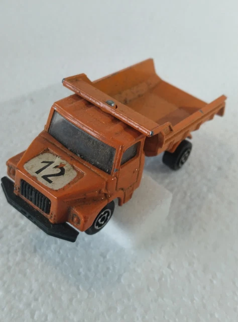 1/100 MAJORETTE SCANIA Camion Benne TP BTP travaux miniature N°12 EUR