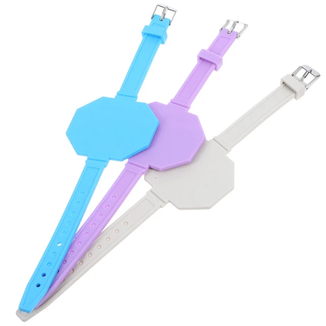 Erasable Wearable Wrist Note Silicone Wristband Reusable Memo To Do