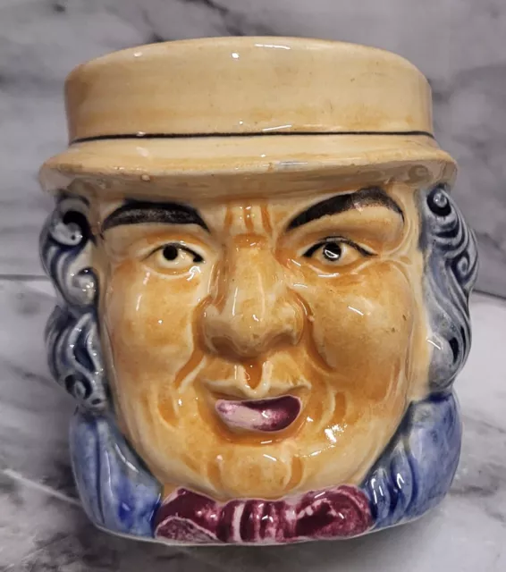 Vintage Toby Face Mug. Made In Occupied Japan. Ceramic. 1945-1952.
