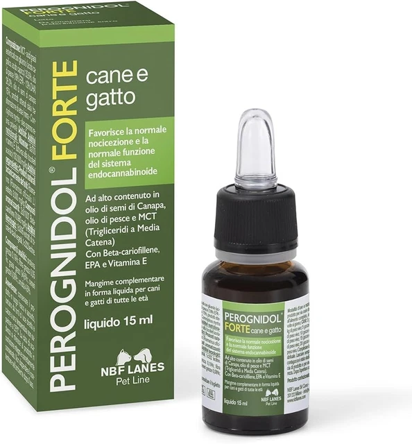 Perognidol Forte 15 ml per CANI e GATTI ⇢ Formula Potenziata di Integratori