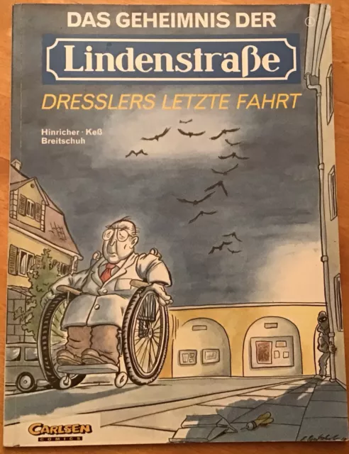 Carlsen Comics " Das Geheimnis der Lindenstraße " 1993 - Dresslers letzte Fahrt