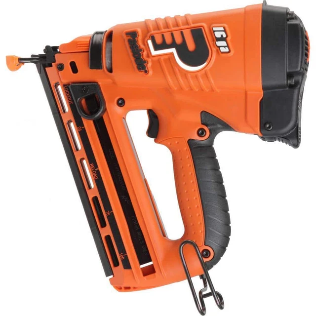 Paslode Finishing Nailer 7V Li-Ion 16Ga Cordless Angled+Charger+Battery+Electric
