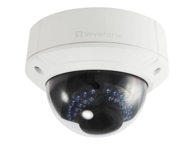 LevelOne Network surveillance camera dome outdoor vandal / weatherproof FCS-3085