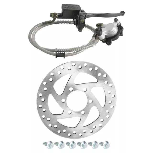 Rear Hydrauclic Disc Brake Caliper Rotor Mini Motor Pocket Bike Scooter Go Kart