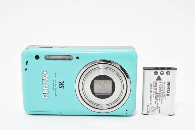 Pentax Optio LS1100 14 Mégapixels – Appareil Photo Numérique Compact Noir Avec Batterie Et Chargeur