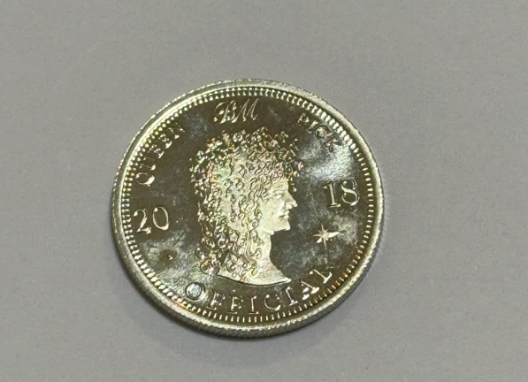 2018 Brian May 'Jazz' Sixpence 40周年記念コイン 2018 Brian May Queen 