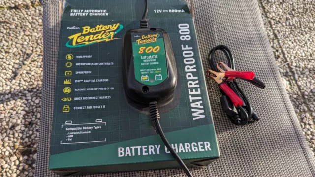 Motorrad Batterie Ladegerät Battery Tender® Waterproof 800 (EU) 12V