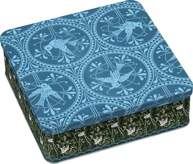 Gefährlich schön Geschenkdose - Motiv Blauer Vogel Stück farbig bedruckt 2018