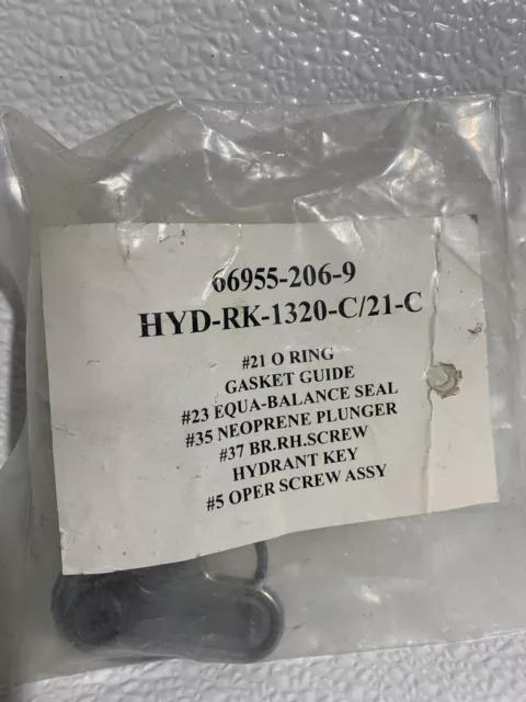 Zurn HYD-RK-1320-C/21-C. Hydrant Repair kit 66955-206-9 2