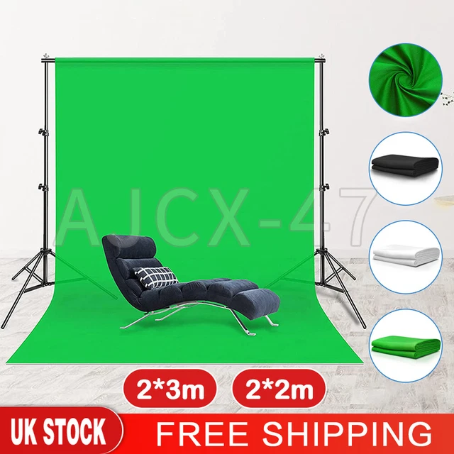 BACKGROUND PHOTOGRAPHY BACKDROP Cloth Fabric Screen Photo Studio 2X2M