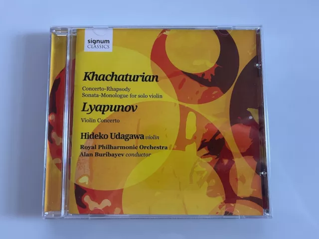 Khachaturian - Concerto-Rhapsody/Lyapunov (CD) Brand New Sealed