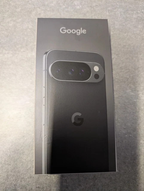 NEW SEALED GOOGLE Pixel 10 Pro - 128 GB - Obsidian Black-FACTORY