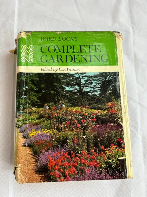 Ward Lock's Complete Gardening Hardback Vintage Book Used