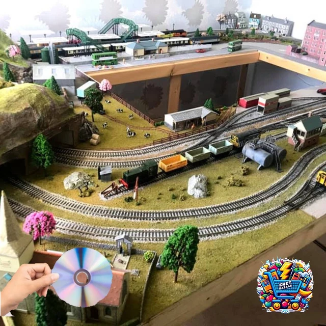 TRAIN MODEL RAILWAY Layouts Track Plans Build Design CAD Hornby OO ...