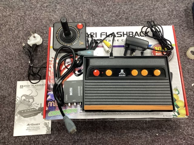 Atari Flashback 9, HDMI Game Consoles, 110 Games, Wired Joystick