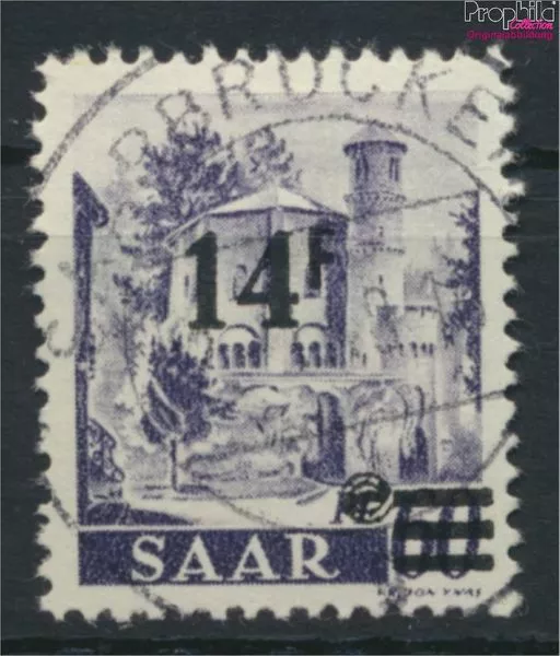 Briefmarken Saarland 1947 Mi 236II gestempelt(9616547