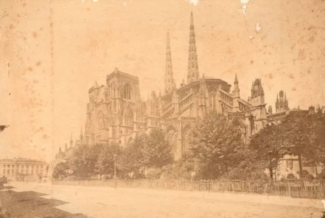 Bordeaux Cathedrale Saint Andre France old Photo 1890'