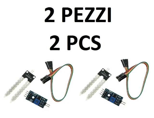 SOIL MOISTURE SENSOR Hygrometer Water humidity Detection Module Arduino ...