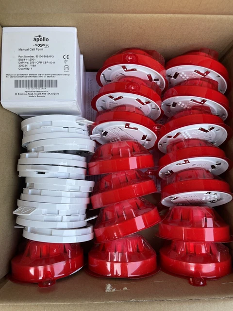 Assortite Apollo XP95 basi allarme fumo punti chiamata manuale 55000-600APO