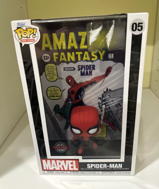 Buy Pop! Comic Covers Spider-Man Amazing Fantasy #15 at Funko.