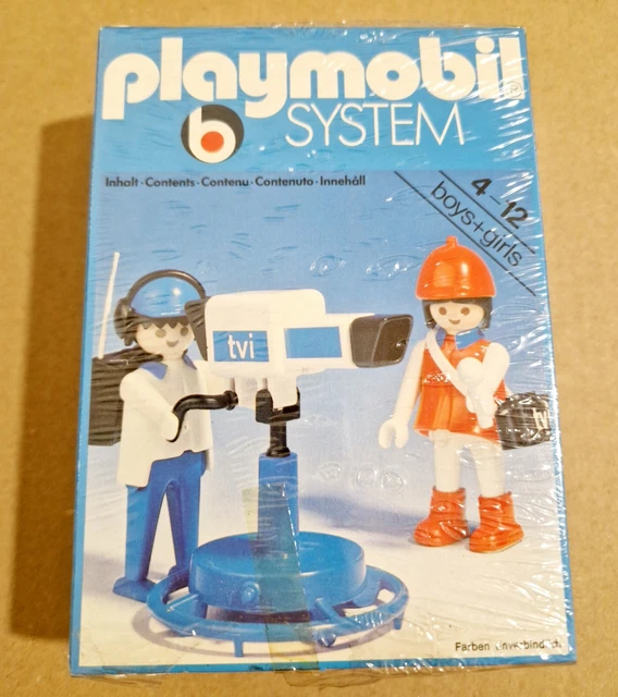 PLAYMOBIL 3571 CAMERAMAN TV Vintage Sealed EUR 30,00 - FR
