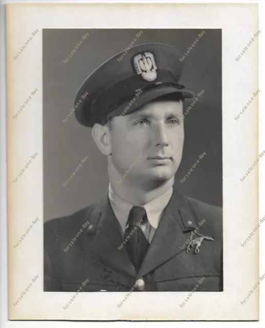 2. WELTKRIEG FOTO polnischer Luftwaffenpilot, signiert ...