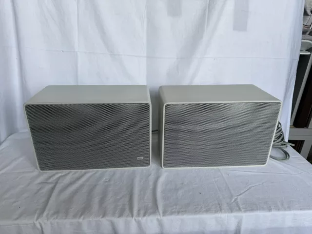 Braun L 425 / 2 Lautsprecher Retro Vintage Speaker 4Ohm 50W Design Weiß