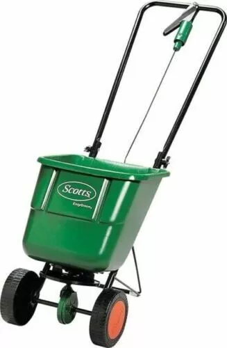 Miracle-Gro Rotary Spreader Lawn Spreader Fertilizer Sower Rock Salt Garden 48HR