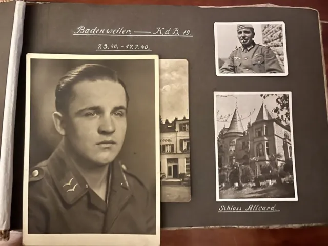 ORIGINAL WW2 GERMAN Photo Album: German Wehrmacht Officers Personal ...
