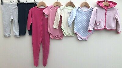 Baby Girls Bundle Of Clothing 9-12 Months Tu George Primark