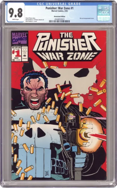 Punisher War Zone #1 CGC 9.8 Newsstand 1992 4344832023