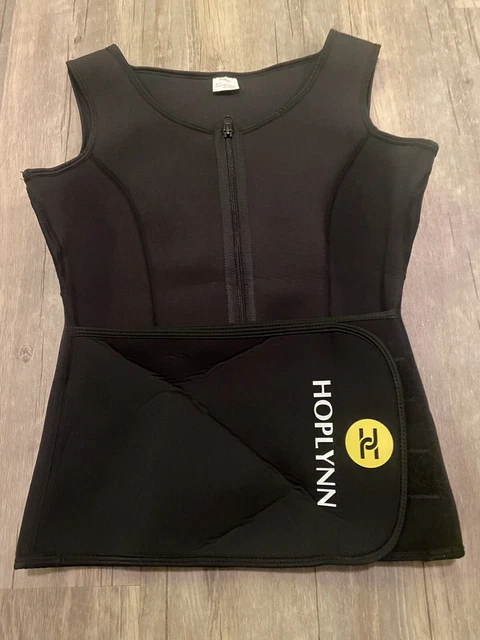 Women's Neoprene Zip Up Waist Trainer Underbust Shapewear with inner pocket